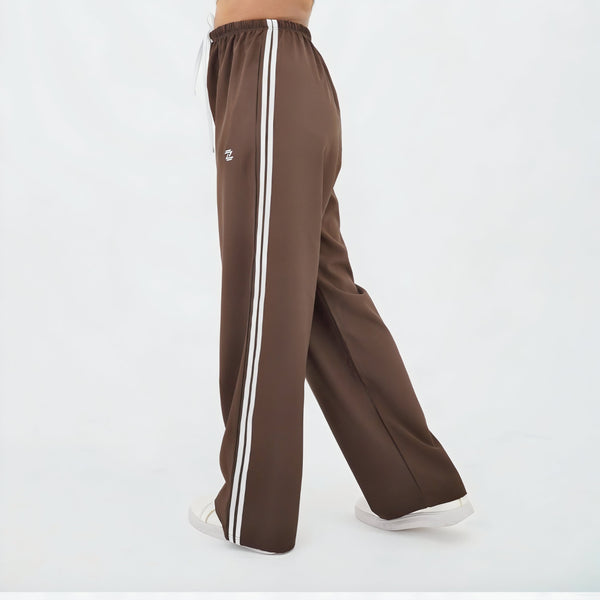Coffee Wide Leg Trouser