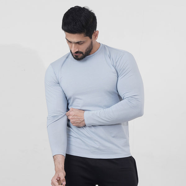 Fortitude Lycra Tee in Sky Blue