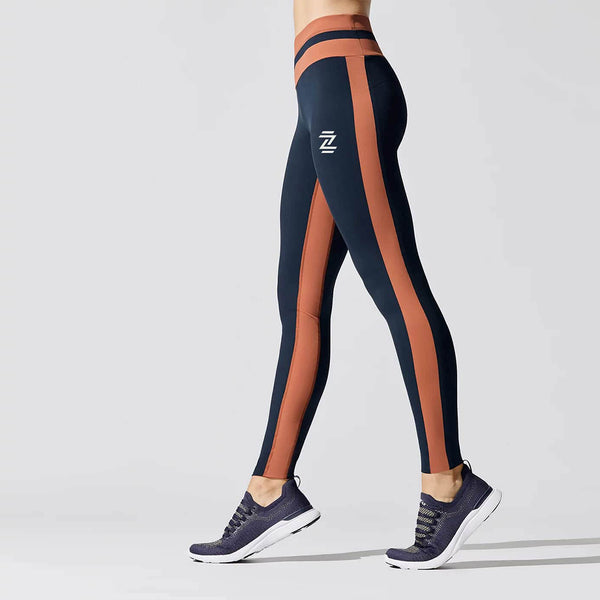 Helix Legging in Navy Blue