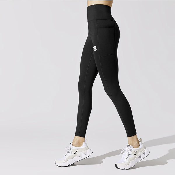 Jet Black Pocket Legging