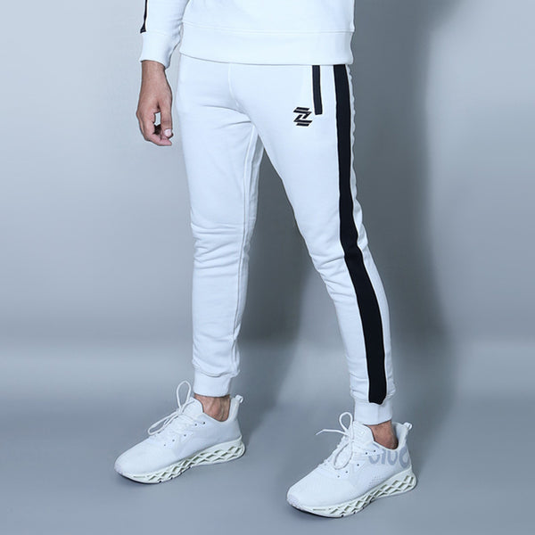 White Royal Unisex Fit Trouser