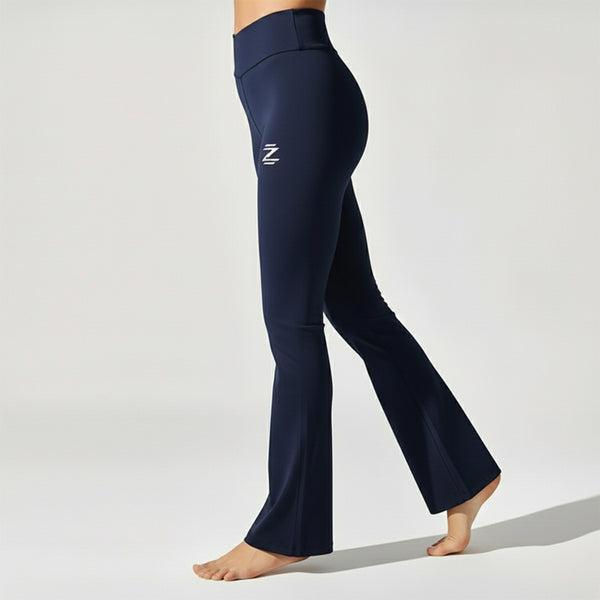 Navy Flare Legging