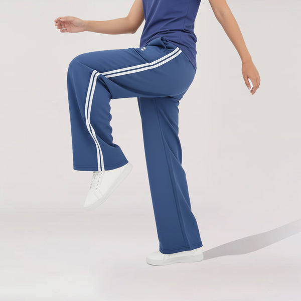 Navy Wide Leg Trouser