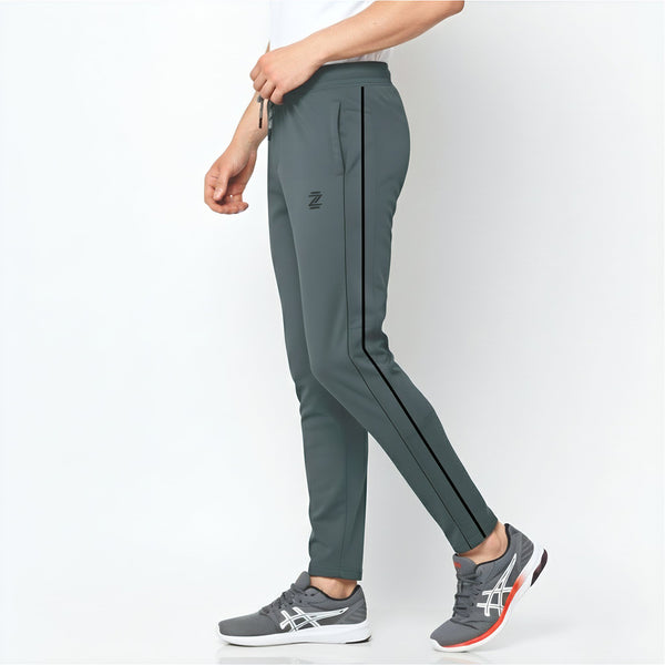 Smoke Grey Quick Dry Bottom With Black Strip